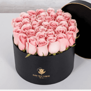 Box of Titanic Rose - Flowers in a box, delivery to India. btf.in