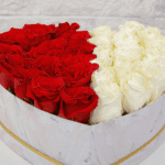 half_red_and_white_roses_in_marbled_box
