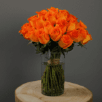 Bunch of Spritz Roses - Buy Roses in vase delivery to India- BTF