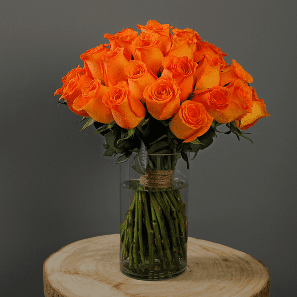 Bunch of Spritz Roses - Roses in vase delivery to India- BTF