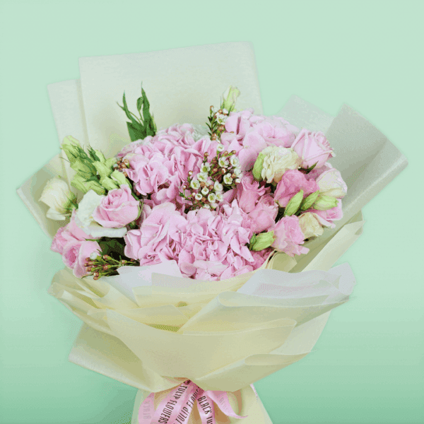 BUY BOUQUET OF HYDRANGEAS - Order Exotic Flower - BTF.in