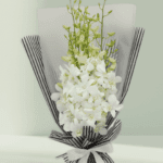 White Orchids Bouquet (3)