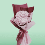 Bunch of Pink Hydrangea Bouquet - Flowers delivery online