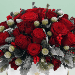 Holiday Box of Flowers (1)