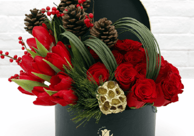 %title% %sep% A christmas bouquet same day flower delivery in bangalore