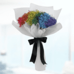 Rainbow Bouquet | Blacktulipflowers.in