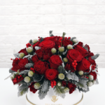 Holiday Box of Flowers | Blacktulipflowers.in