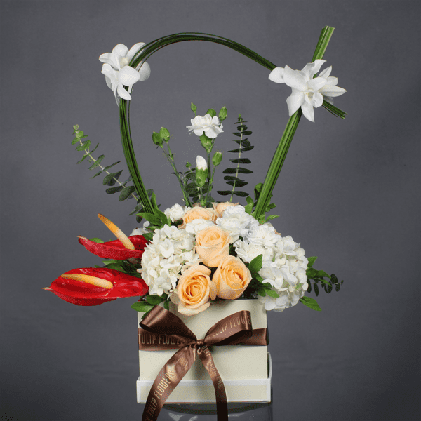 The Perfect Mixed bouquet of flowers - Order Exotic Box of Flowers | btf.in