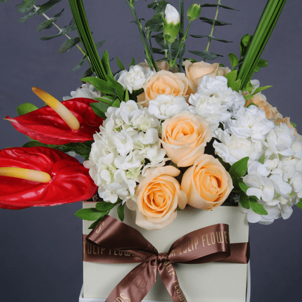 I Love Her - Order Exotic Box of Flowers | btf.in