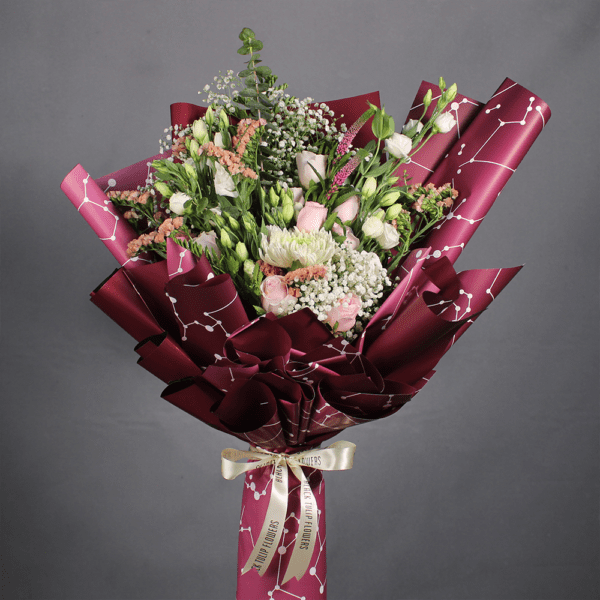 A Chocolate Bite - Order Mix Flower Bouquet online at btf.in