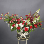 Radiant Red - Order Exotic Box of Flowers | btf.in