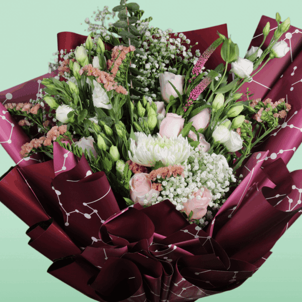 A Chocolate Bite - Buy Mix Flower Bouquet online at btf.in