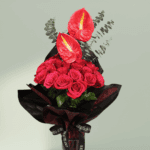 Intense Red Love - Buy Red Rose Bouquet online at btf.in