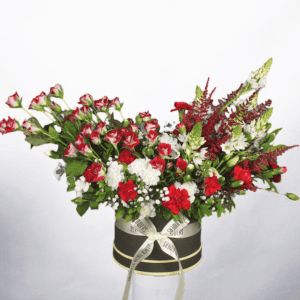 Radiant Red - Order Exotic Box of Flowers | btf.in