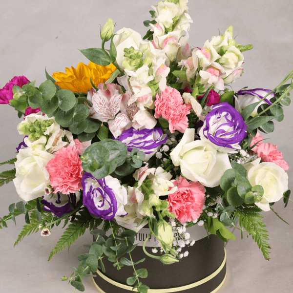 Sunny Delight - Order Exotic Box of Flowers | btf.in