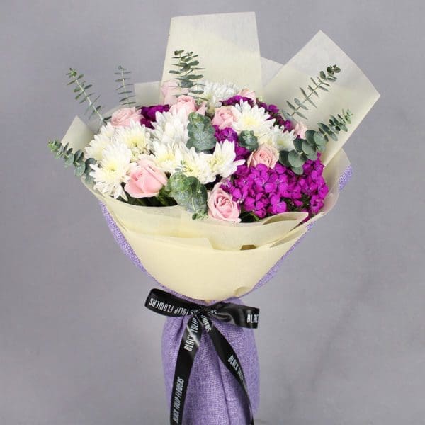Floral Delight Rakhi Combo - Rakhi with Flowers | BTF.in