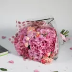 Charming Pink Fusion - Send/Buy Hydrangea Bouquet Online