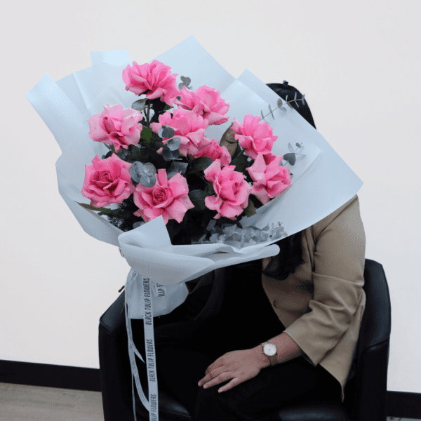 Full of sweetness Send/Buy Full of Sweetness - Buy Pink Rose bouquet Online | BTF.in
