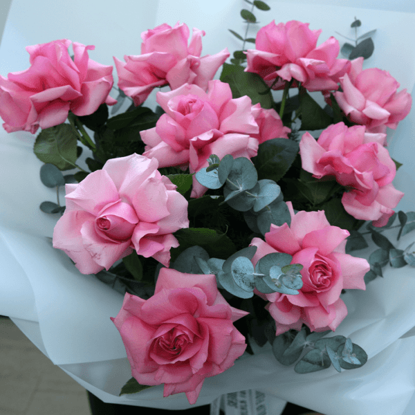 Full of sweetness Send/Buy Full of Sweetness - Buy Pink Rose bouquet Online | BTF.in