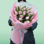 Bouquet of Pink Tulips (2)