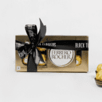 Buy Ferrero Rochers Chocolate 8 Pcs - Black Tulip Flowers