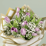 Lavender Dreams Tulip Bouquet (1)