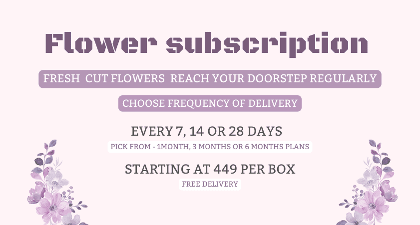 How Flower Subscription works?