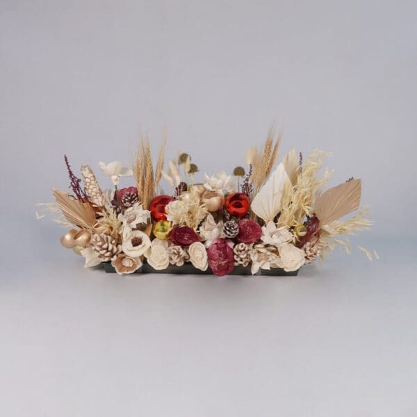 Order Dry Christmas Table Decorations: Frosty Finesse | BTF