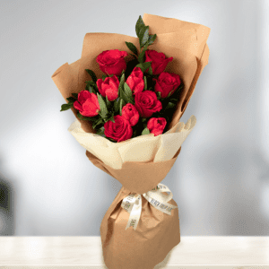 Perfect Valentine Tulip: Celebrate Golden Years with Tulip and rose