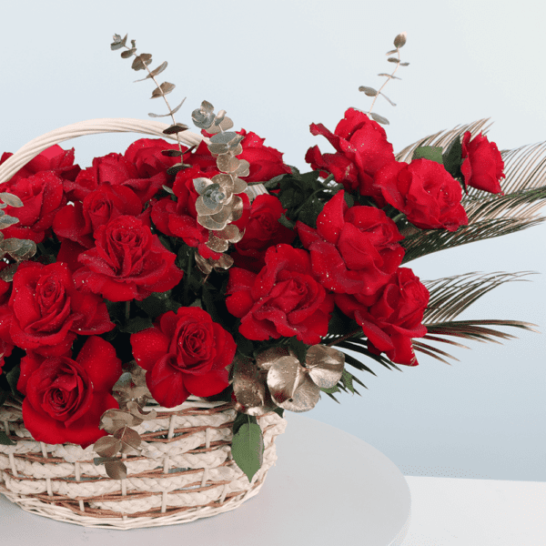 Luxurious Love (1) Luxurious Love - Flower in Basket delivery - Order Now at BTFI