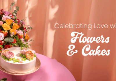 Cake and Flowers