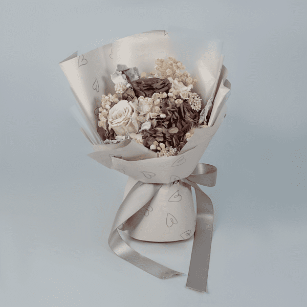 Tranquil Beauty - Preserved Bouquet : Explore Preserved Bouquet in Bangalore | Order Now at Black Tulip Flowers