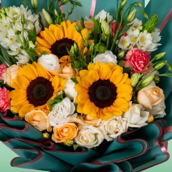 Floral Fantasy elegant bouquet of flowers