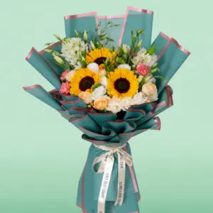 Floral Fantasy elegant bouquet of flowers