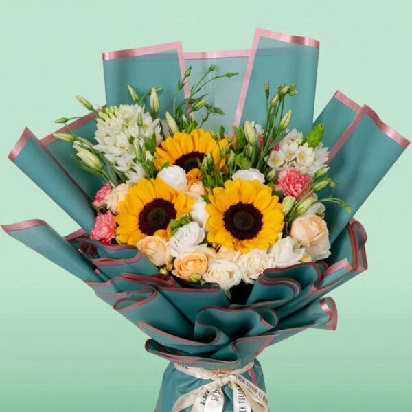 Floral Fantasy elegant bouquet of flowers