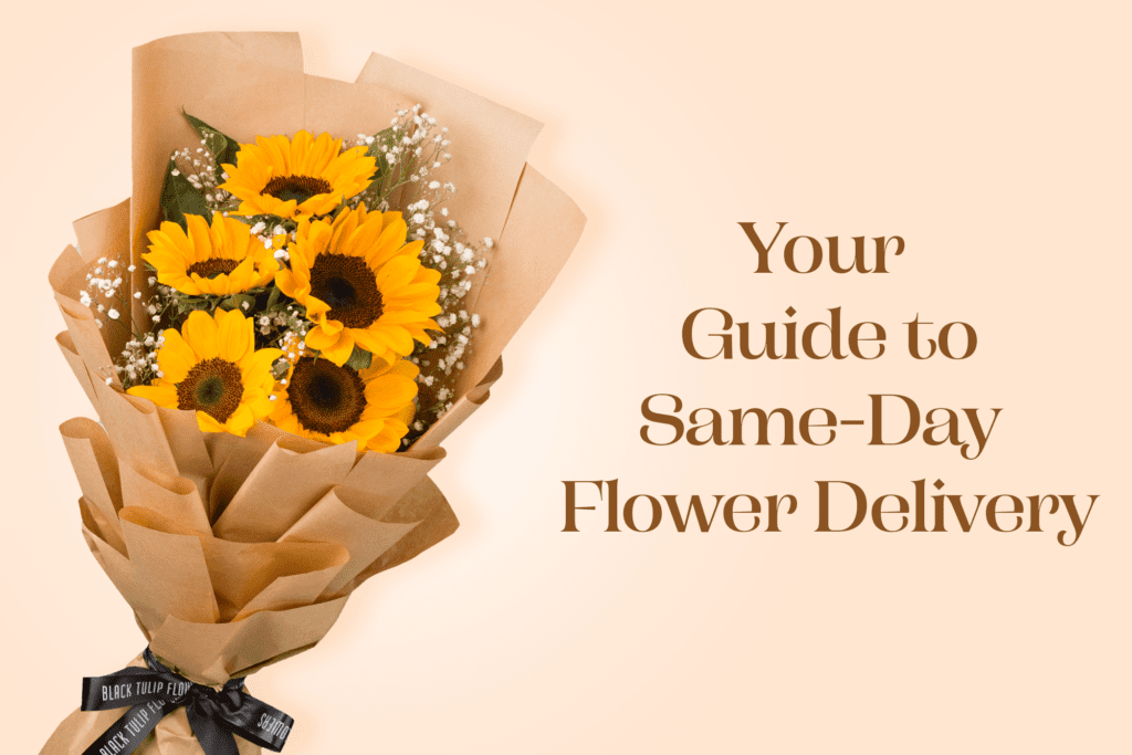 Same Day Flower Delivery in India - Order Now at Black Tulip Flowers India | #1 Online Florist"