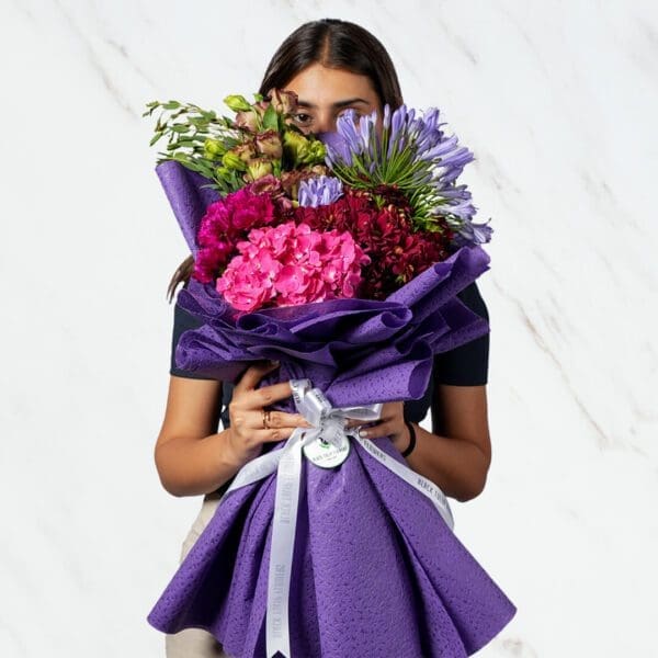 Prismatic Floral Bouquet Send Flowers in Bangalore Online - Fresh Flowers for Every Occasion - Order Now at BTFI"