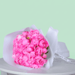 Peony Bouquet Delivery In Bangalore | Order Now Pink Peony Bouquet | Order Now at BTFI