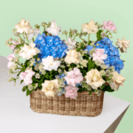 Floral Arrangements - Unique Basket of Exotica | Order Fresh Flowers at BTFI