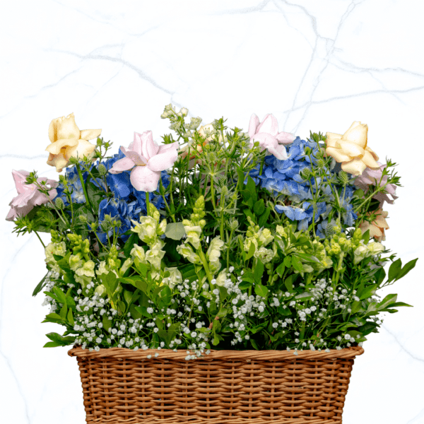 Floral Arrangements - Unique Basket of Exotica | Order Fresh Flowers at BTFI