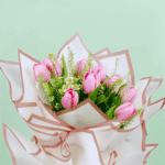 Rosy Tulipano - Pink Tulip Bouquet (3)