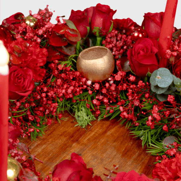 Christmas Wreath Flower - Winter's Warmth | Order Now at BTFI