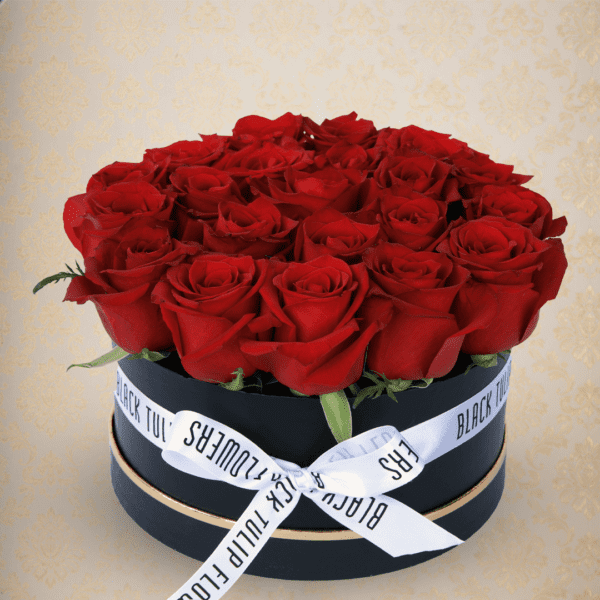 Order Red Roses Online | Stunning Red Roses in a Box | BTF