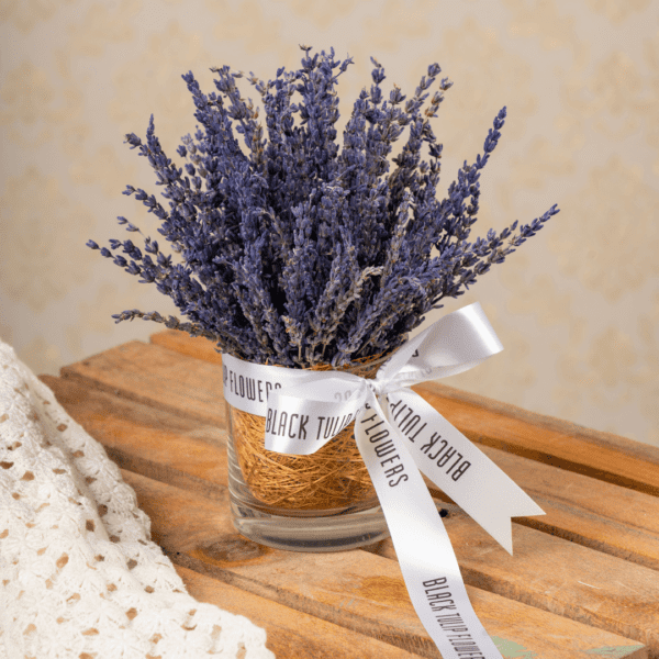 Dried Lavender Flowers - Premium Quality Blooms by Black Tulip Flowers | Perfect for Aromatherapy, Crafts & Home Décor