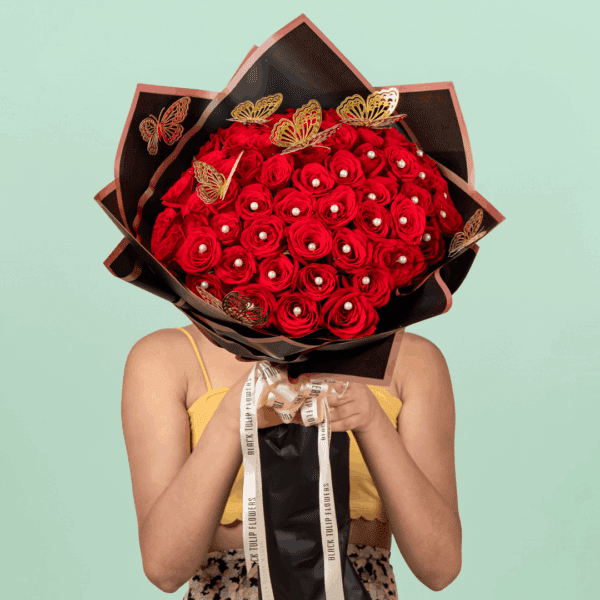 Valentine Day Roses Delivery - Black Tulip Flowers | The Best Roses for Your Loved Ones