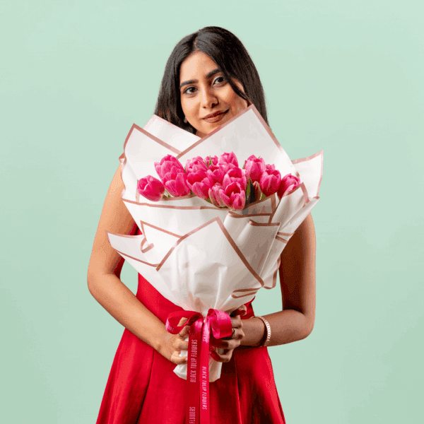 "Song of Tulipa - Tulip Flower Bouquets for Every Occasion - Order Now at Black Tulip Flower
