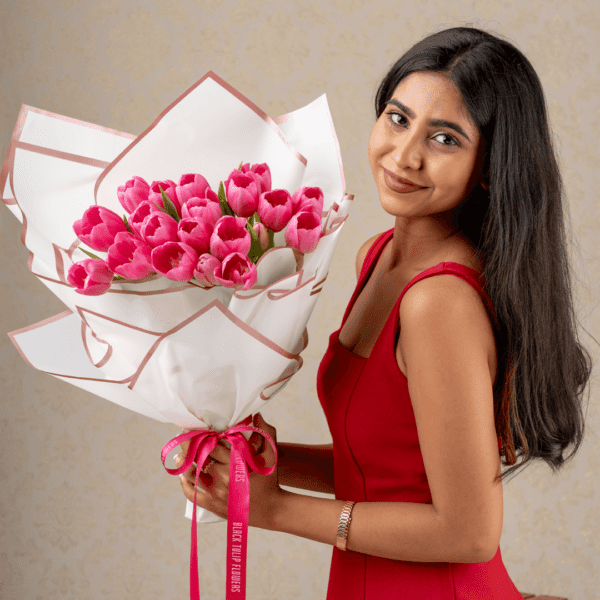 "Song of Tulipa - Tulip Flower Bouquets for Every Occasion - Order Now at Black Tulip Flower
