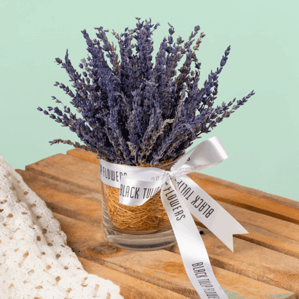Dried Lavender Flowers - Premium Quality Blooms by Black Tulip Flowers | Perfect for Aromatherapy, Crafts & Home Décor