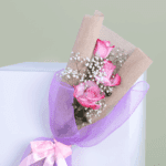 Thrifty Treasures - 3 Stem Rose Bouquet (3)