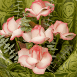 Love Bouquet - 5 Pink Roses (2)